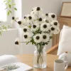 White parsley bouquets, fresh flower arrangements, decorative items for the living room, bedroom, and tabletop details Picture